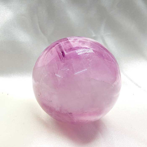 Fluorite sphere. Mental clarity and spiritual balance
