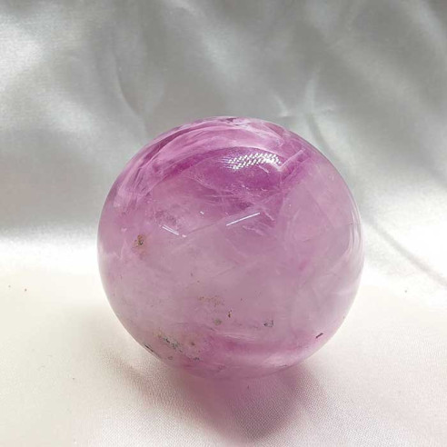 Fluorite sphere. Mental clarity and spiritual balance