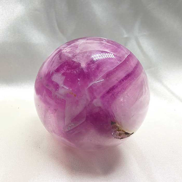 Fluorite sphere. Mental clarity and spiritual balance