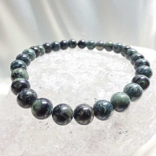 Kambaba Jasper Bead Bracelet 6mm. Spark and life.
