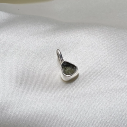 Moldavita colgante en plata en Cristalljoia Barcelona