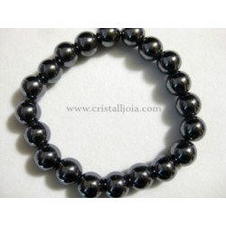Pulsera hematite bola 12mm