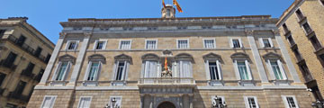 Visita per Sant Jordi al Palau de la Generalitat