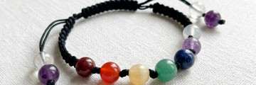 Macrame bracelet – handcrafted union of mineral and intention