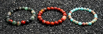 Gemstone Bead Bracelet, a touch of elegance and harmon