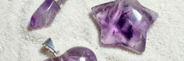 Amethyst pendants, a touch of peace and timeless elegance