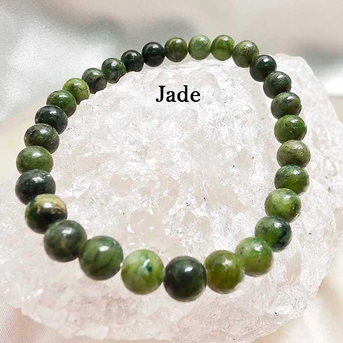 Brazalete jade disponible en Cristalljoia Barcelona