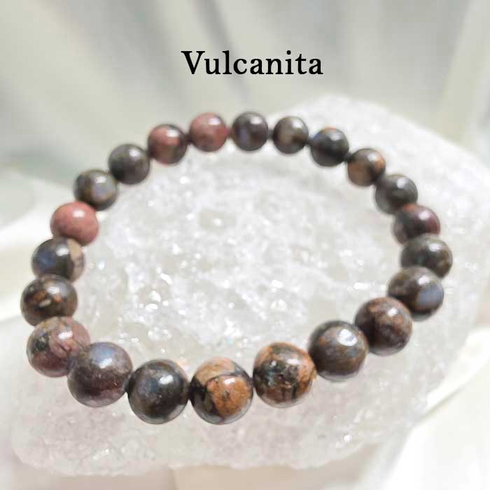 Brazalete vulcanita disponible en Cristalljoia Barcelona