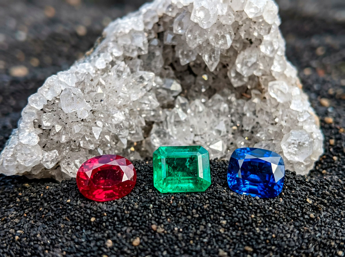 Difference between gem and mineral Cristalljoia