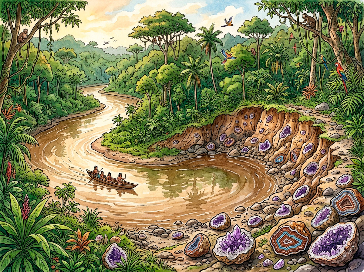 Minerales bonitos de Brasil