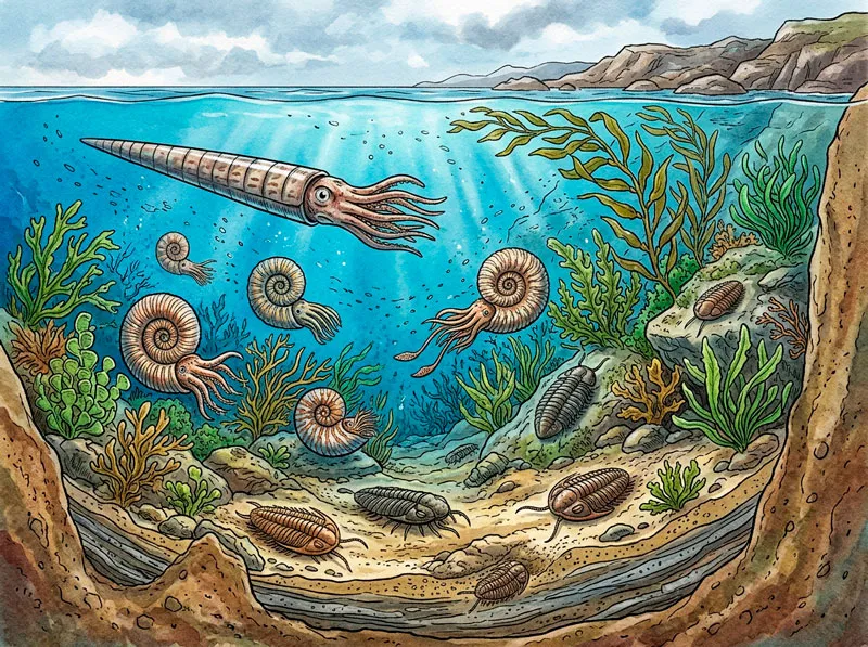 Extraordinary fossils from Morocco. Cristalljoia