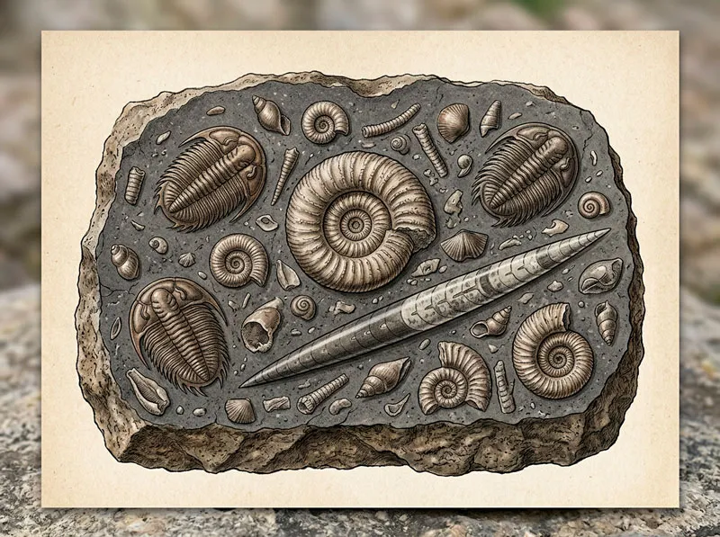 Extraordinary fossils from Morocco. Cristalljoia