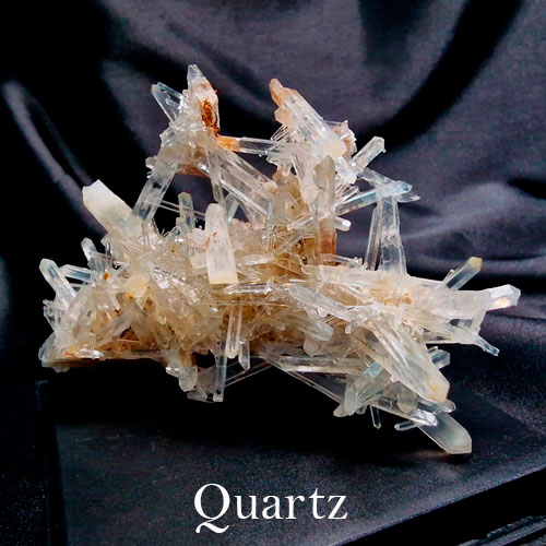 Quartz in Cristalljoia Minerals in the center of Barcelona