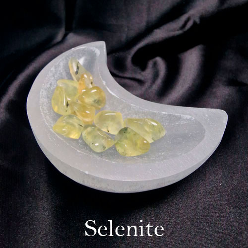 Selenite in Cristalljoia Minerals in the center of Barcelona
