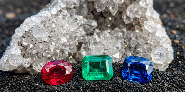 Not all minerals are gems, and not all gems are minerals